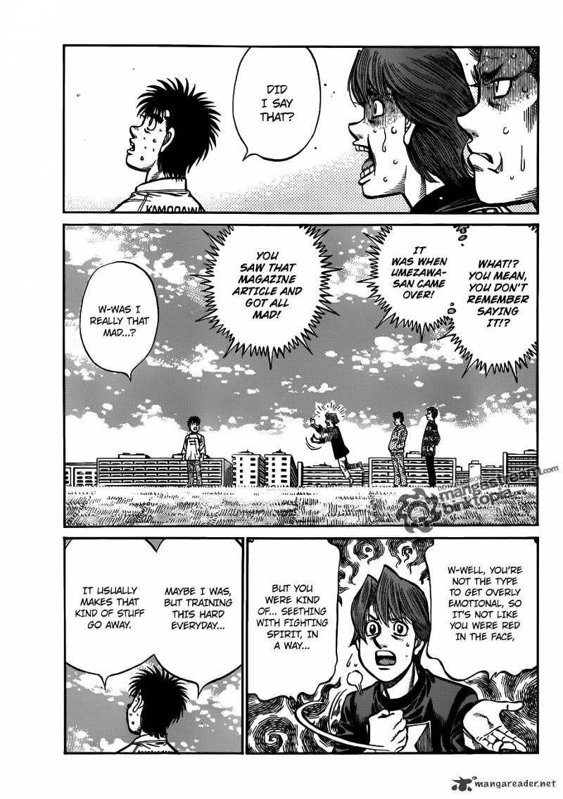 Hajime no Ippo: Fighting Spirit, Chapter 923 image 11